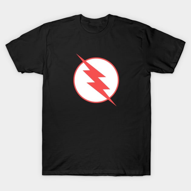 Black Flash T-Shirt by sirphage